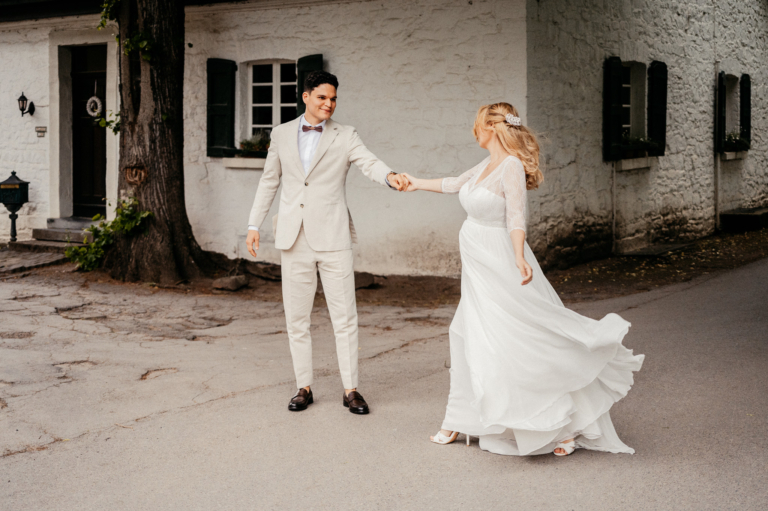 After Wedding Shooting mit Babybauch bei Schloss Linnep in Ratingen by photoart hübner 18