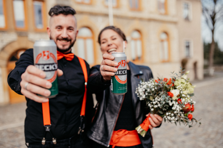 Rockabilly Hochzeit mit Pony