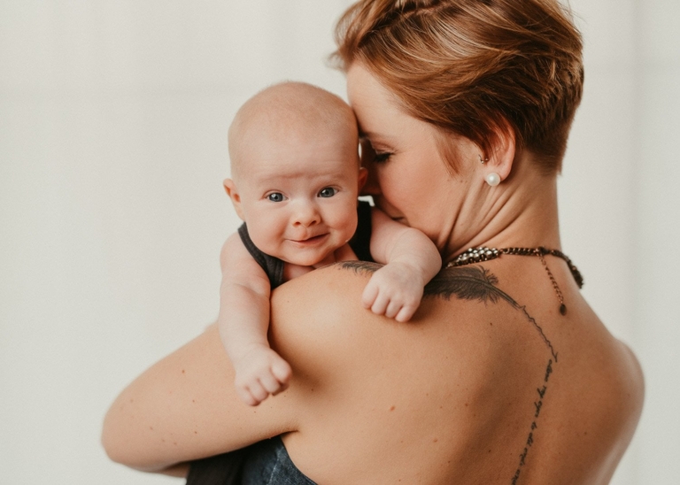 Familien-Shooting im kuscheligen Atelier