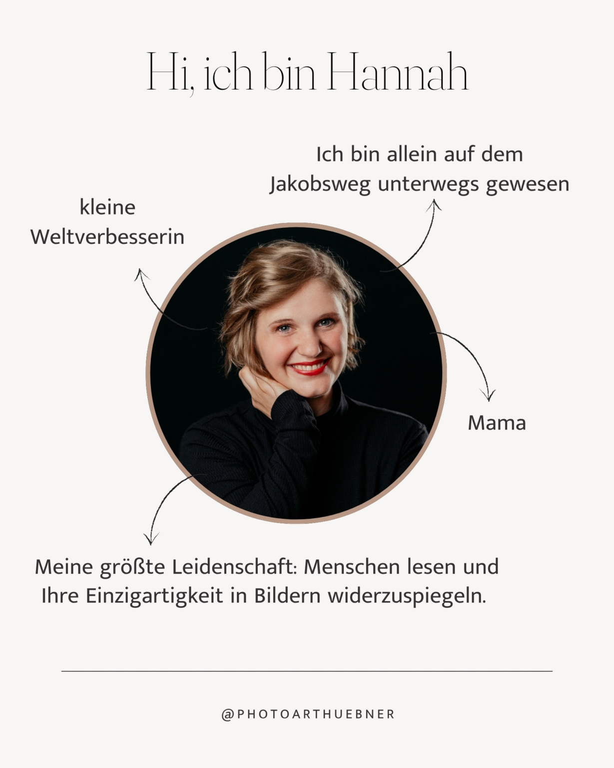 Fotografenvorstellung photoart hübner - Hannah Hilger - Facts