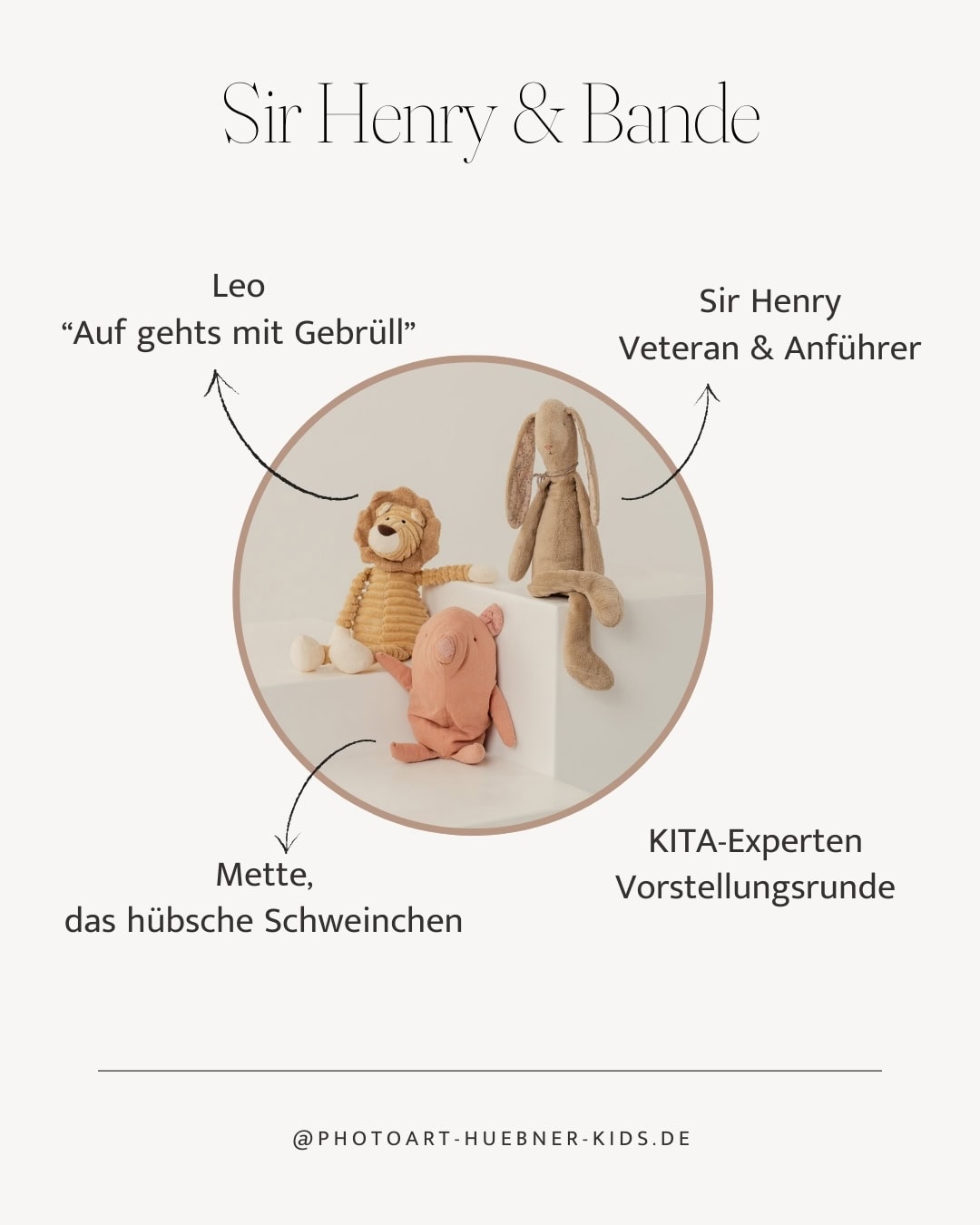 Weiche Plüschtiere für Kinder - professionell fotografiert bei Photoart Hüßner.