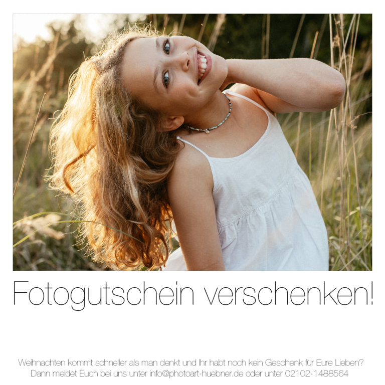 Fotogutschein verschenken!