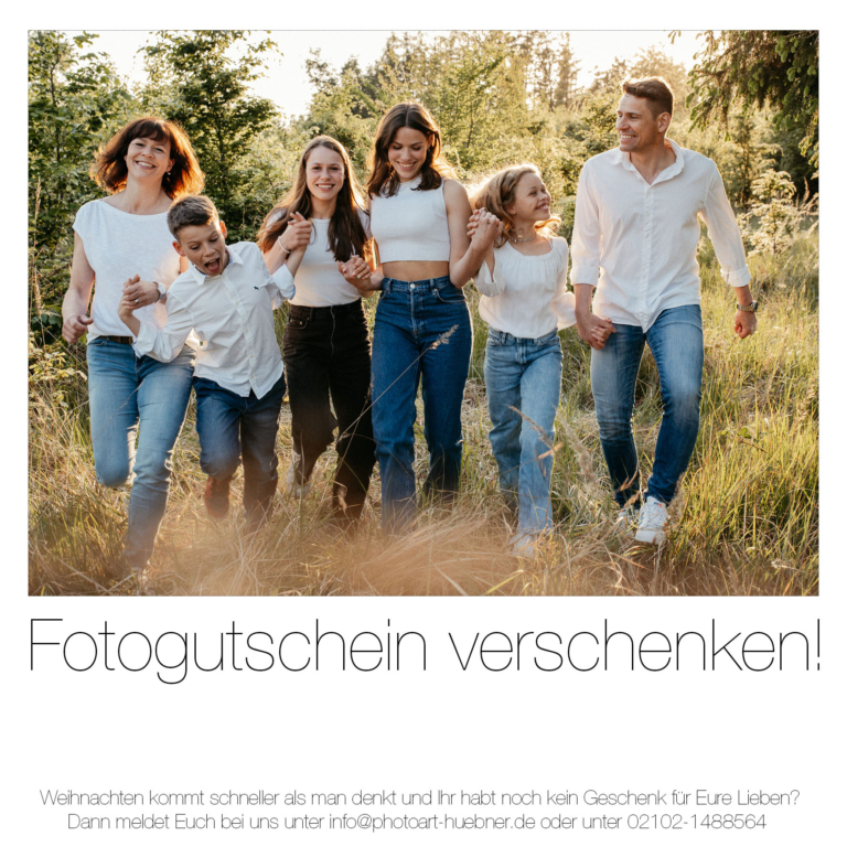 Fotogutschein verschenken!