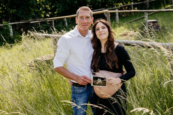 besondere location fuer schwangerschaftsfotos die natur